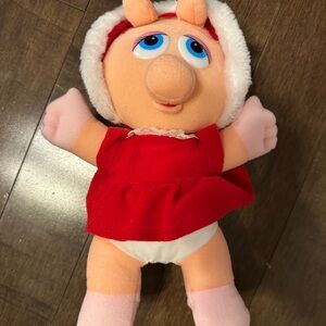 Vintage little miss piggy Stuffed Animal